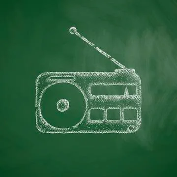 Radio icon Stock Illustration