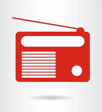 Radio icon Stock Illustration