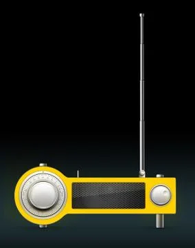 Radio Stock Illustration