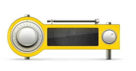 Radio Stock Illustration