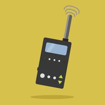 Radio Illustrazione stock