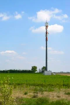 Radio link Stock Photos
