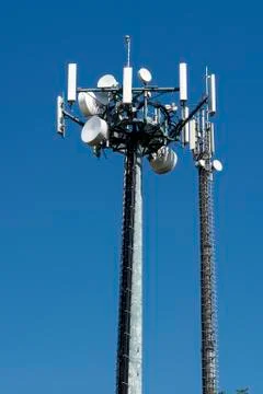 Radio link Stock Photos