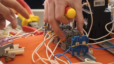 Radio modeling and programming Stock Footage 86856354