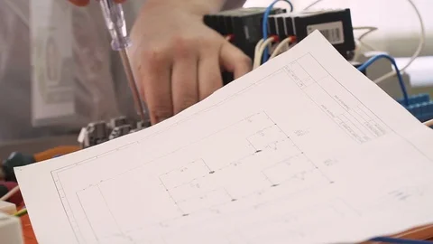 Radio modeling and programming Stock Footage 86856414