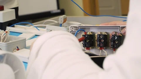 Radio modeling and programming Stock Footage 86856430