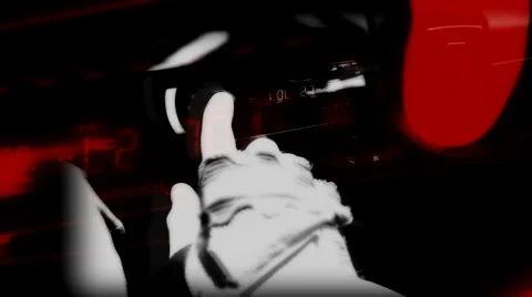 Radio in my car Video stock 47707630