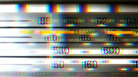 Radio new14 Stock Footage