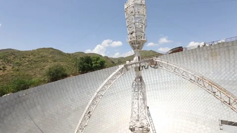 Radio-optical telescope 4 Stock Footage 329394321