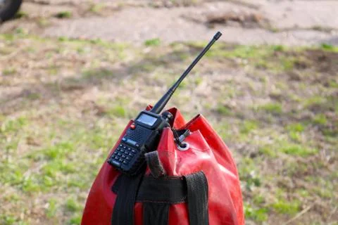 Radio is portable Stock Photos