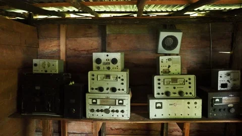 Radio Rebelde at Comandancia de la Plata, Sierra Maestra, Cuba Stock Footage 122309075