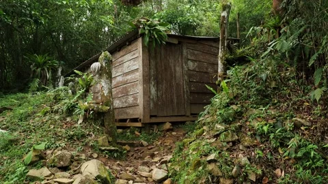 Radio Rebelde at Comandancia de la Plata, Sierra Maestra, Cuba Stock Footage 122309095