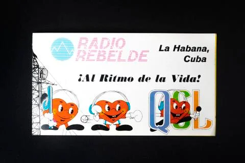Radio Rebelde, Cuba Stock Photos