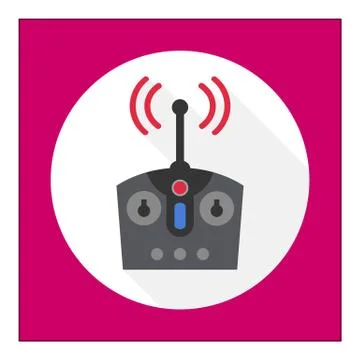 Radio remote control 스톡 일러스트