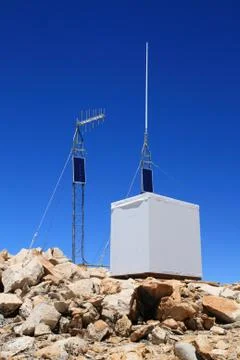 Radio repeater station Foto stock