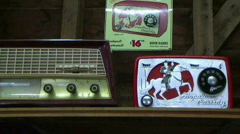 Radio sets 스톡 동영상 761696
