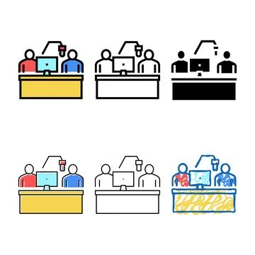 Radio studio color icon vector looks Stock Illustration