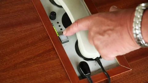 Radio telephone Stock Footage 61806707