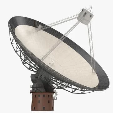 Radio Telescope 3D Model 3D Model