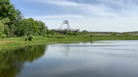 Radio telescope Stock Footage 154511933