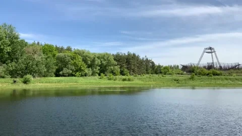 Radio telescope Stock Footage 154511971