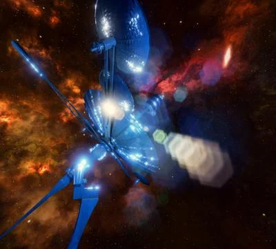 Radio telescope Stock-Illustration