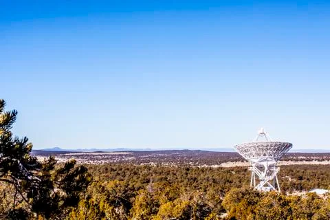 Radio telescopes Stock Photos