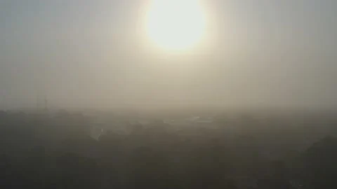 Radio Tower Aboe the clouds Stock Footage 140049840