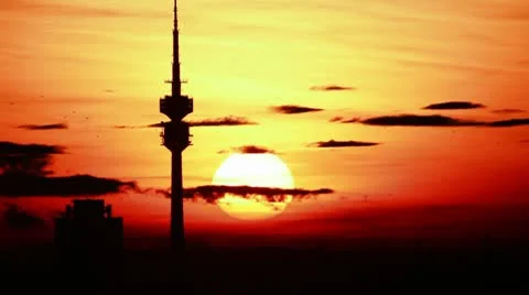 Radio Tower Stock-Footage 8994850