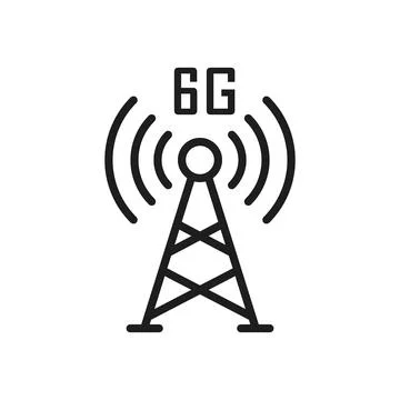 Radio tower icon in flat style. Telecom antenna vector illustration on isol.. Stock Illustration