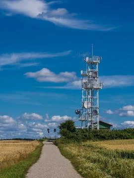 Radio tower Stock Photos