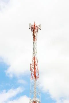 Radio tower. Stock Photos