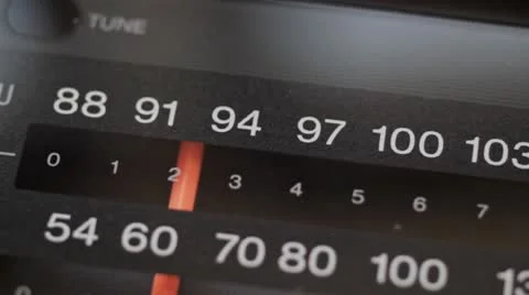 Radio tuner Stock Footage 10770210