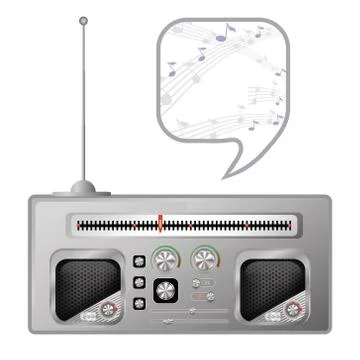 Radio tuner Stock Illustration