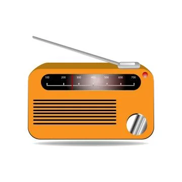 Radio vector illustration Stock Illustration