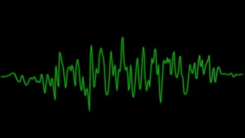 Radio wave animation effect Stock Footage 101804257