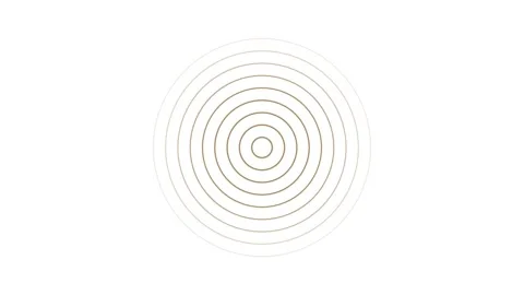 Radio waves background animation and Expanding arc waves motion graphics .R.. Stock Footage 304099689