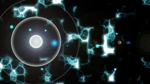 Radio Waves - Background Video stock 75755906