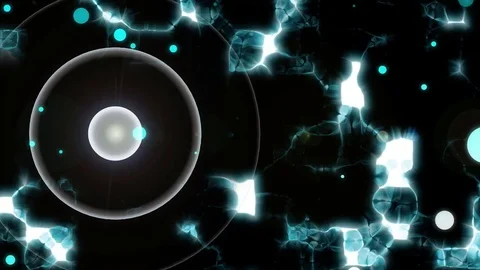 Radio Waves - Background Video stock 75756218