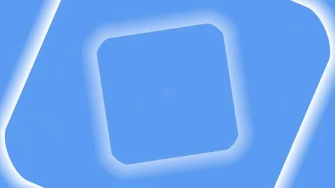 Radio waves radiating from rectangle frame outline loop animation 動画素材 346375080