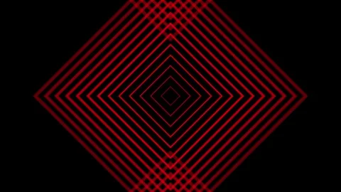 Radio waves rectangle shape animation. Looped animation. Radio wave effect. Stock Footage 277525644