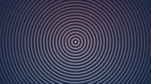 Radio waves signal, Searching process in futuristic interface. Bright conne.. Stock Footage 306558342