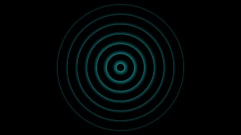 Radio waves signal technology animation on background 스톡 동영상 332960038