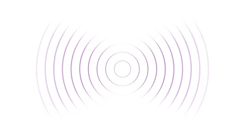 Radio waves wireless network tower concept animation Stock Footage 321197892