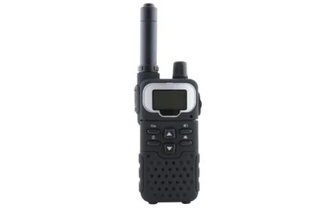 Radio on white Stock Photos