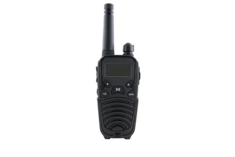 Radio on white Stock Photos