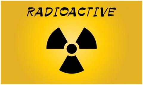 Radioactive contamination symbol - Vector Illustration Stock Illustration