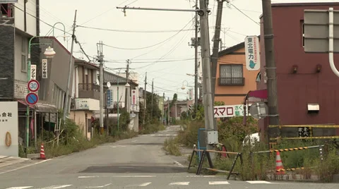 Radioactive desert city Video stock 30596489