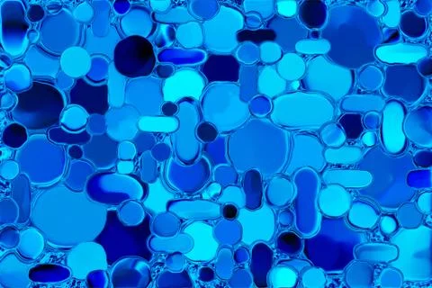 Radioactive element abstract art background Stock Illustration