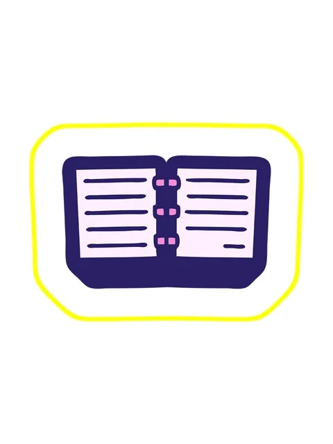 Radioactive glowing animation of cute cartoon of a stack of diaries Stock Footage 324270562